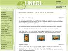 Tablet Screenshot of lineol.de